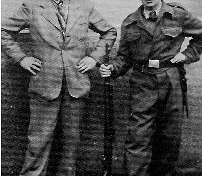 David (Koplowicz) Kane with his father