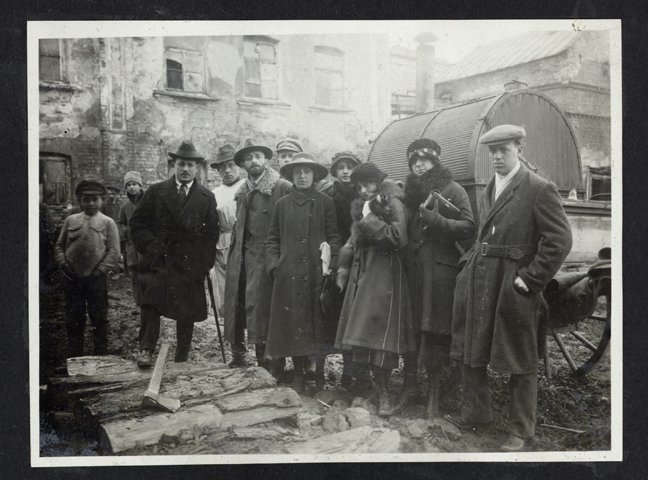 A health team during an anti-typhus campaign Poland