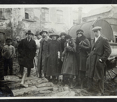A health team during an anti-typhus campaign Poland