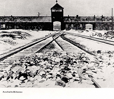 Entrance to Auschwitz