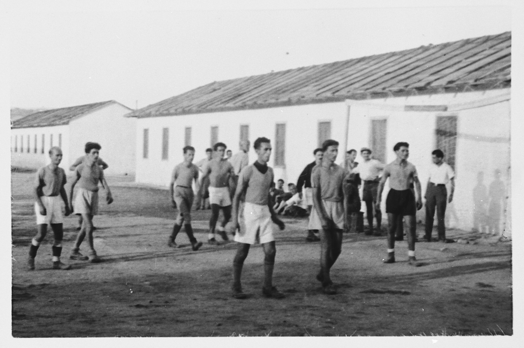 Ferramonti internment camp internee soccer team